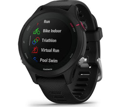 Garmin Forerunner 255 S Music GPS Running Watch Black, advanced fitness tracking, Keans Claremorris