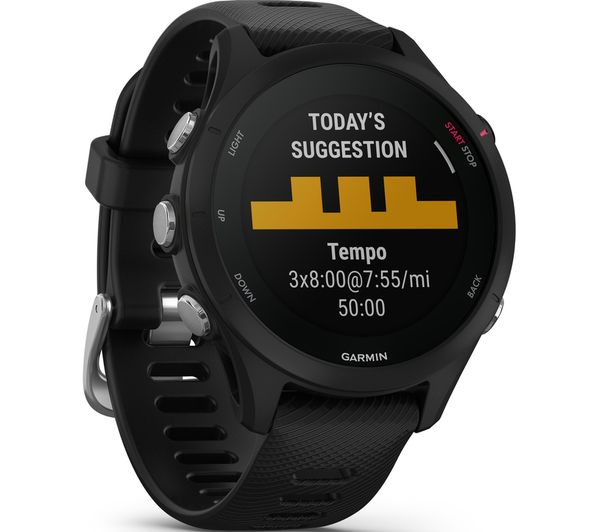 Garmin Forerunner 255S Music GPS Running Watch Black with music, multi-sport, Garmin Pay, 14-day battery – Keans Claremorris