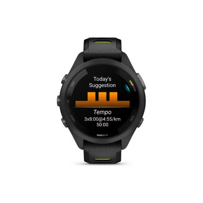 Garmin Forerunner 265S Music Black GPS Running Watch with Music Playback - Keans Claremorris