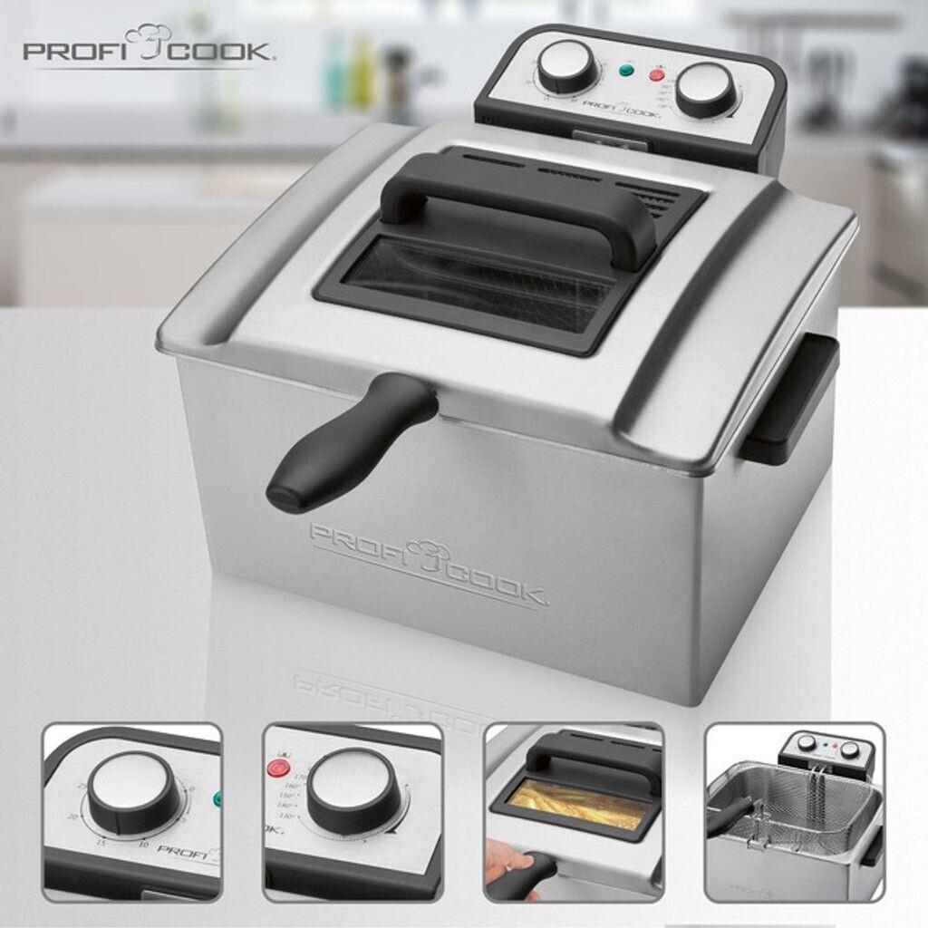 Proficook Twin 5 Litre Deep Fat Fryer | 011203 - Image 4