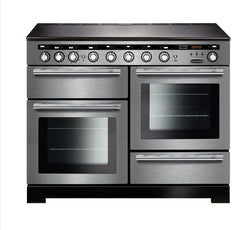 Rangemaster Encore Deluxe 110 Induction Range Cooker | Chrome Trim