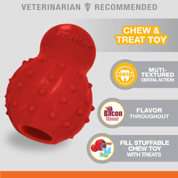 Nylabone Strong Chew Cone Large Bacon Flavour Durable Dog Toy – Available at Keans Claremorris