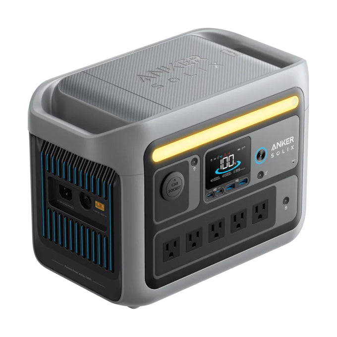 Anker Solix C800X Plus portable power station with high capacity, fast charging – available at Keans Claremorris.