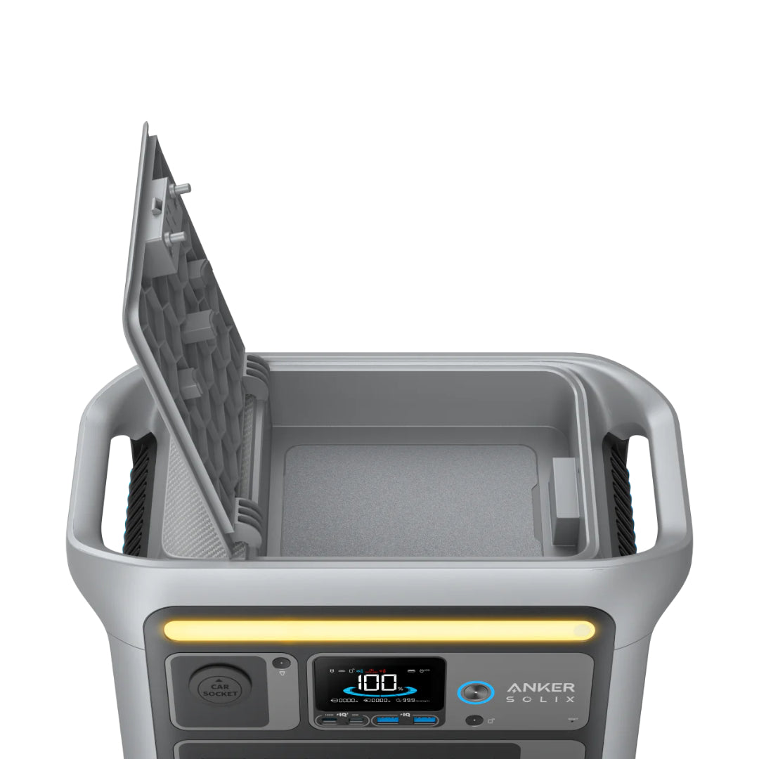 Anker Solix C800X Plus portable power station with high capacity, durable design – available at Keans Claremorris.