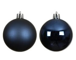 Baubles Polystyrene Mix, Night Blue, D.8cm