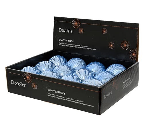 Bauble Pearl 2ass Sky Blue dia8cm - Image 2