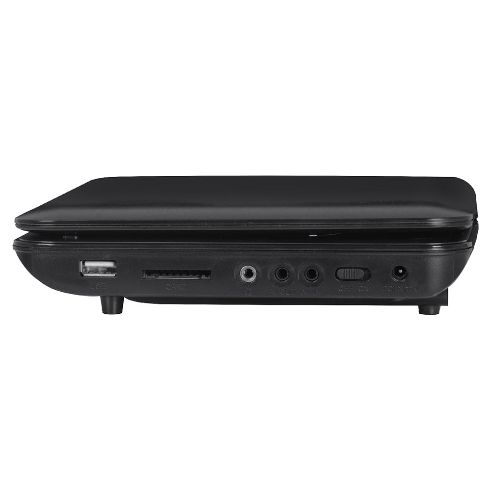 Trevi PDX 1409 S2 Portable DVD Player Black, compact design, 9-inch screen, available at Keans Claremorris