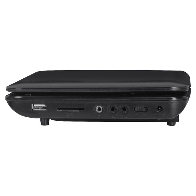 Trevi PDX 1409 S2 Portable DVD Player Black, compact design, 9-inch screen, available at Keans Claremorris