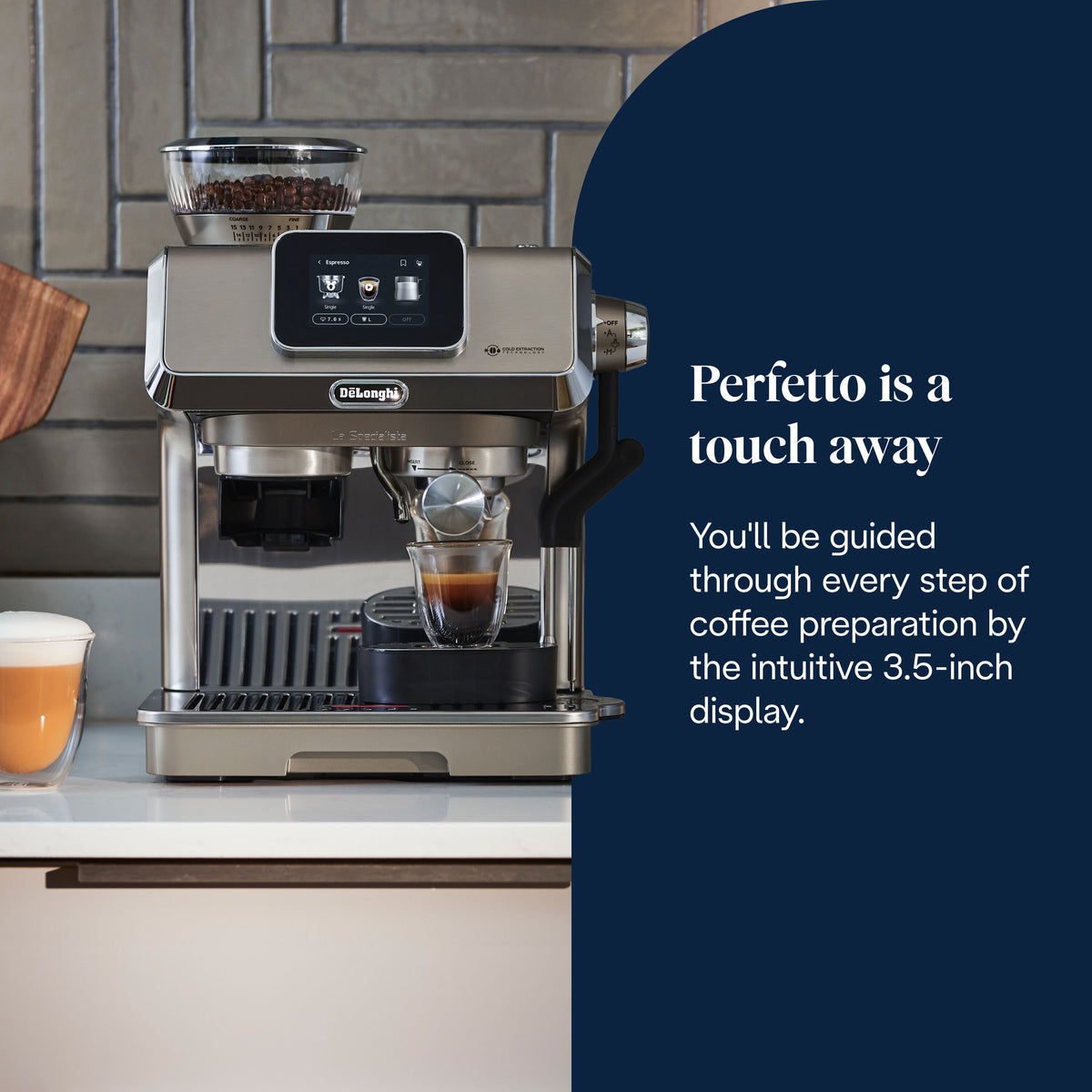 De'Longhi La Specialista Touch Bean-to-Cup Coffee Machine | EC9455.M | Stainless Steel - Image 9