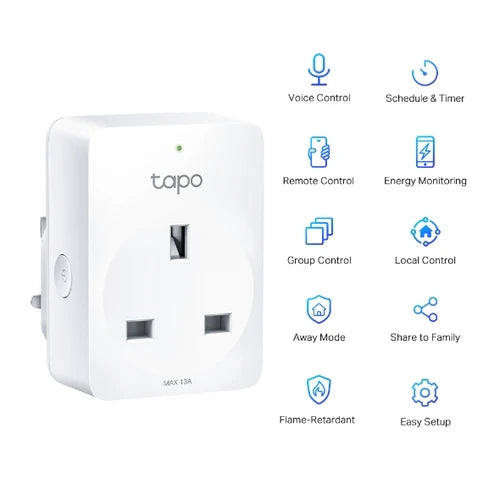 Tapo P110 Mini Smart Wifi Socket 4 Pack | TPL-TAPO-P110-4-PACK - Image 2