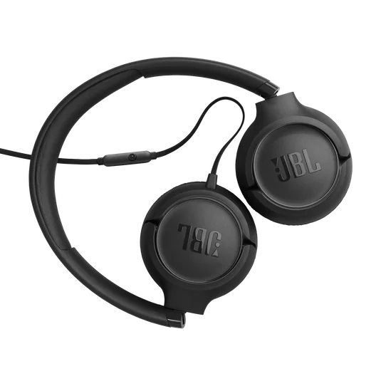 JBL Tune 530 On-Ear Wired Headphones Pure Bass Black| JBLT530BLK - Image 3