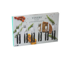 Viners 12 Piece Steak Knife & Fork Set