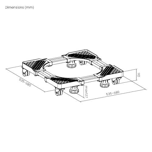 Adjustable Mobile Base | 033963 - Image 7