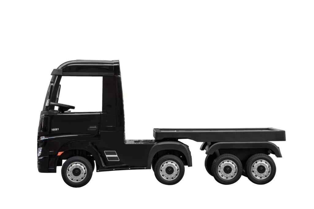 Licensed Scania 24v Black Ride On Truck with Trailer for Kids – Keans Claremorris