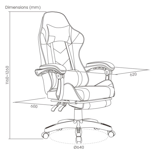 Premium Gaming Chair | 035592 - Image 5