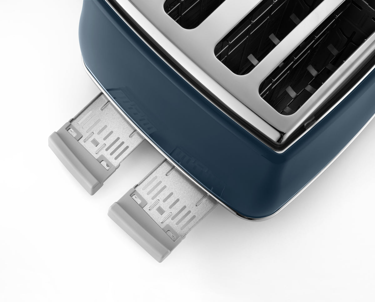 Delonghi Icona Capitals 4 Slice Toaster Blue - Image 4