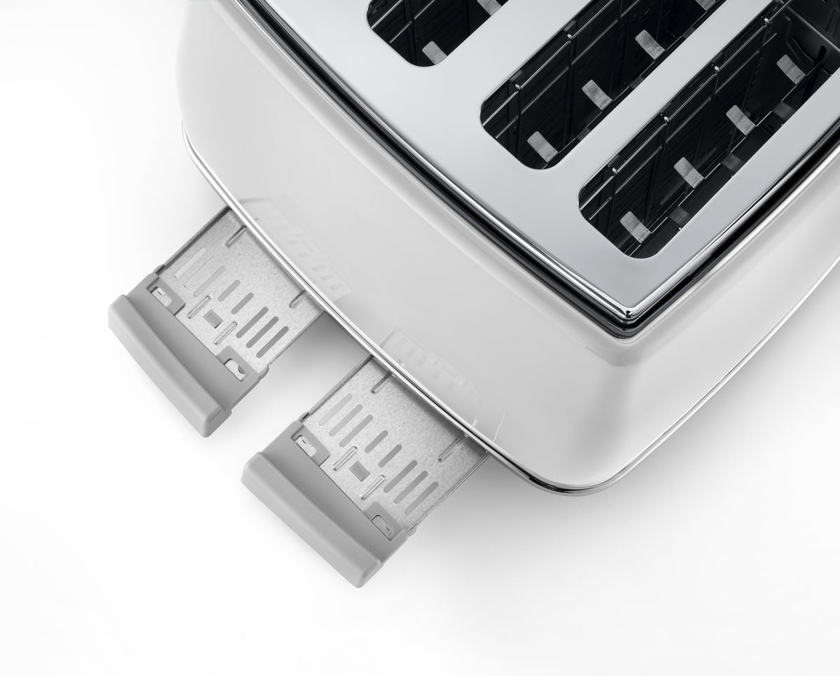 Delonghi Icona Capitals 4 Slice Toaster White - Image 3