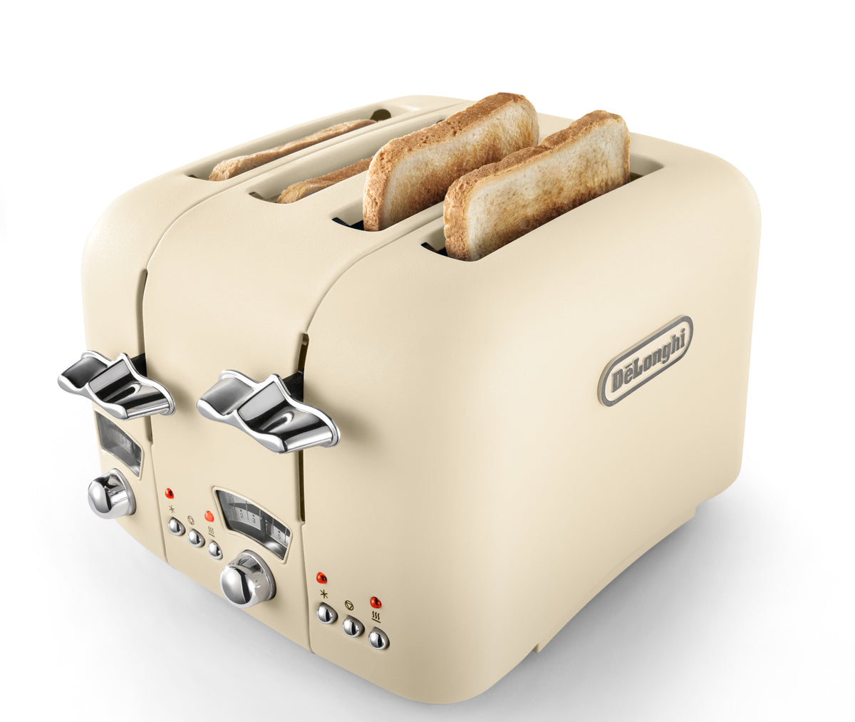 DeLonghi Argento Toaster - Flora Cream - Image 4