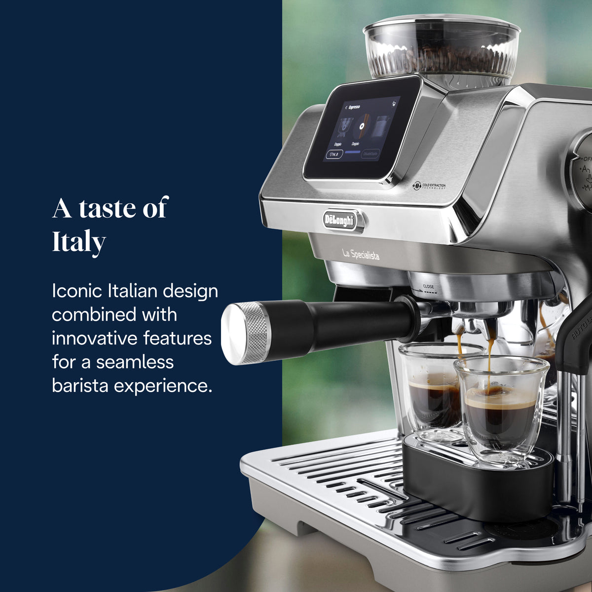 De'Longhi La Specialista Touch Bean-to-Cup Coffee Machine | EC9455.M | Stainless Steel - Image 8