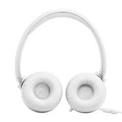 JBL Tune 530 On-Ear Wired Headphones Pure Bass White| JBLT530WHT