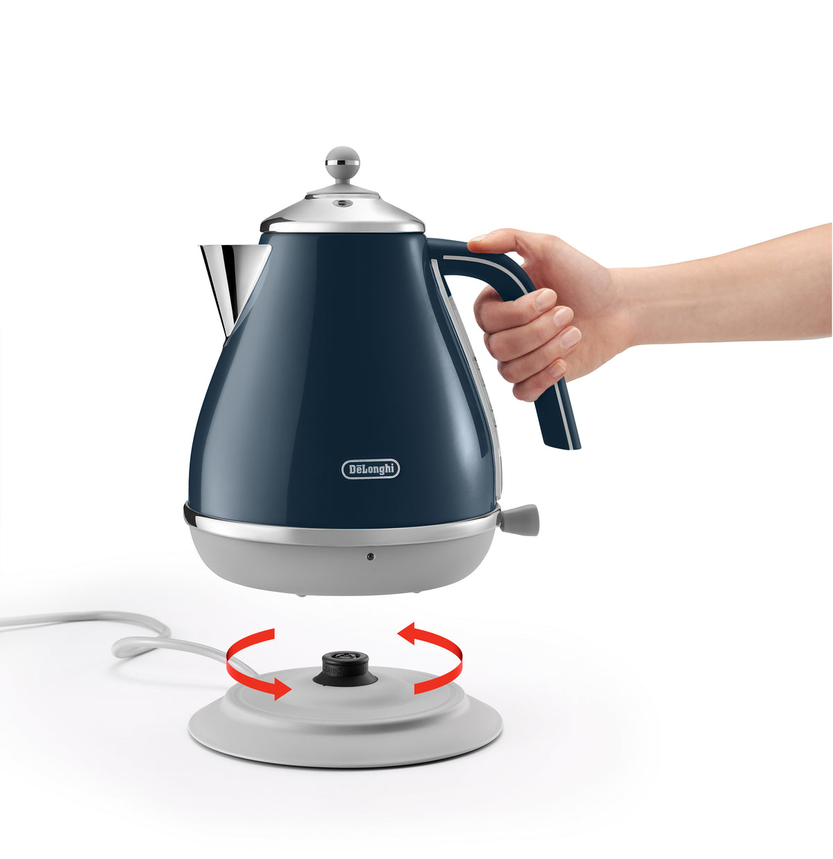 DeLonghi Icona Capitals Kettle | Blue - Image 4