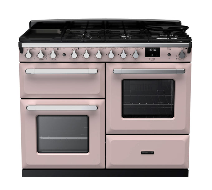Rangemaster Dual Fuel Estel Deluxe 110cm Chrome Trim - Image 6