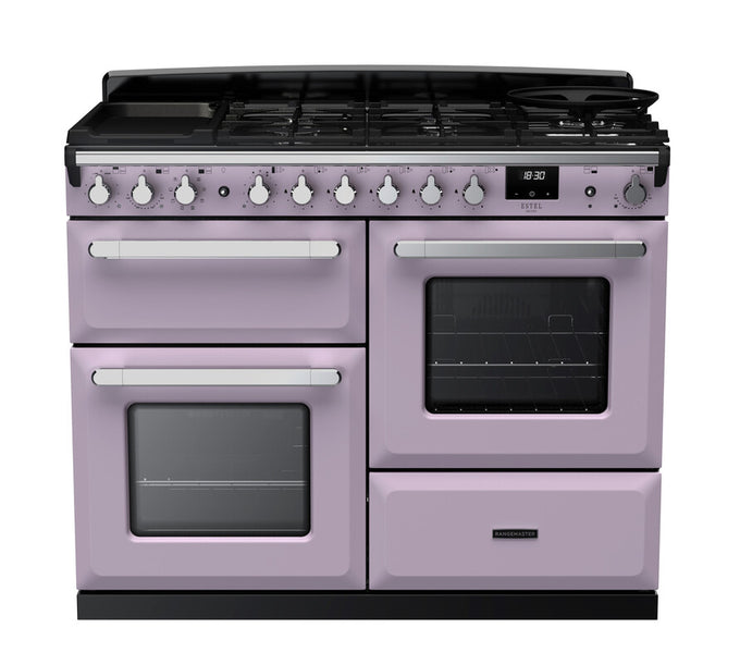 Rangemaster Dual Fuel Estel Deluxe 110cm Chrome Trim - Image 8