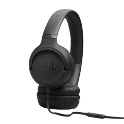 JBL Tune 530 On-Ear Wired Headphones Pure Bass Black| JBLT530BLK