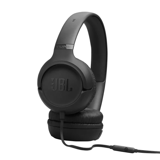 JBL Tune 530 On-Ear Wired Headphones Pure Bass Black| JBLT530BLK - Image 7