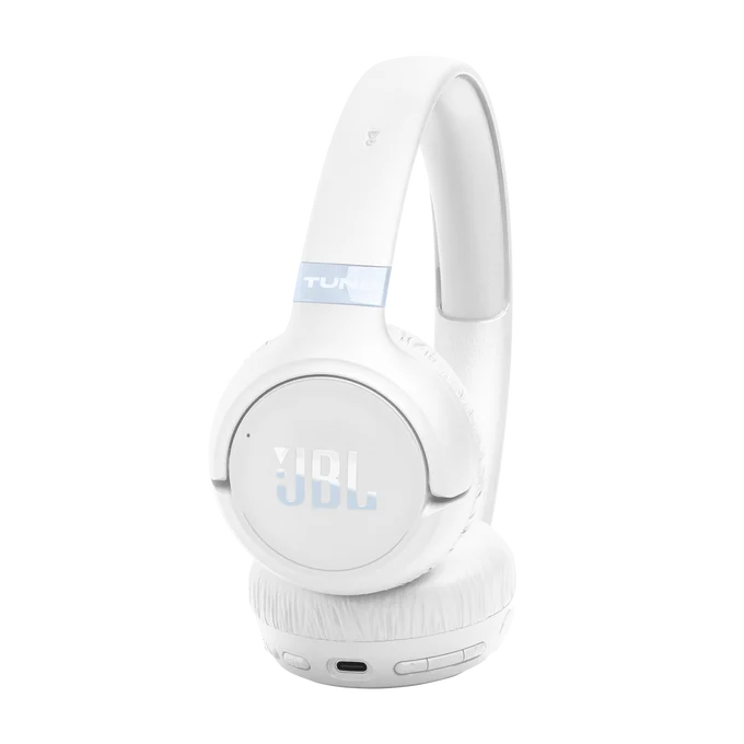 JBL Tune 680NC Wireless On-Ear Noise Cancelling Headphones White| JBLT680NCWHT - Image 5