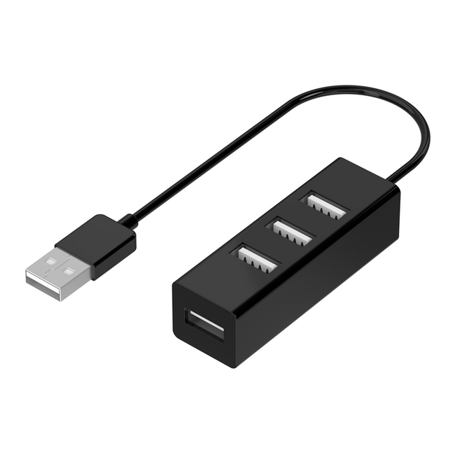 Sx USB Hub 4 Port Black, USB 2.0 High Speed 480 Mbps, Plug & Play – Keans Claremorris