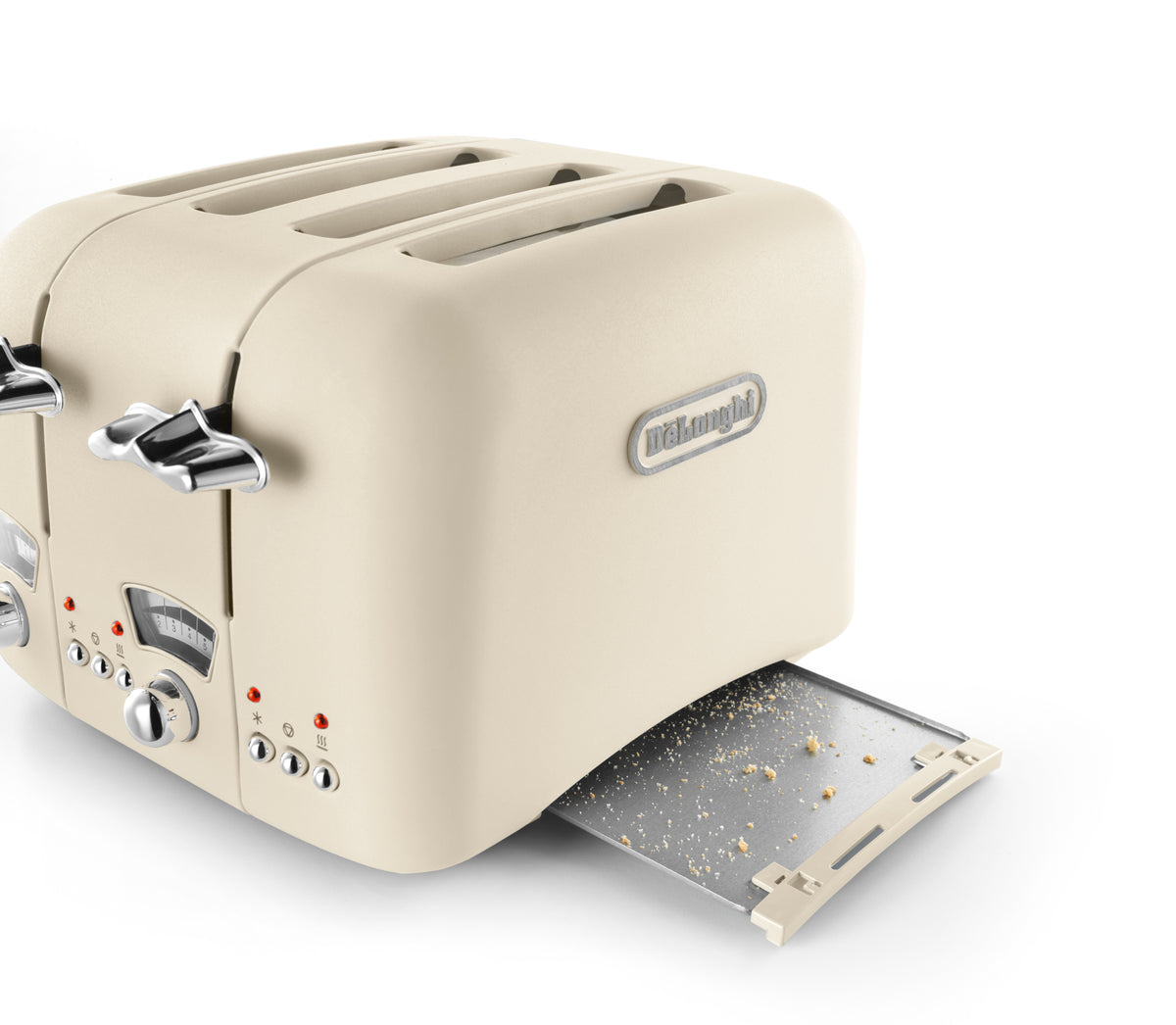 DeLonghi Argento Toaster - Flora Cream - Image 2