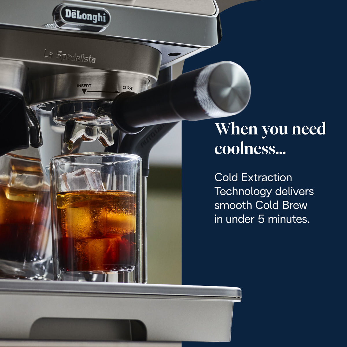 De'Longhi La Specialista Touch Bean-to-Cup Coffee Machine | EC9455.M | Stainless Steel - Image 6