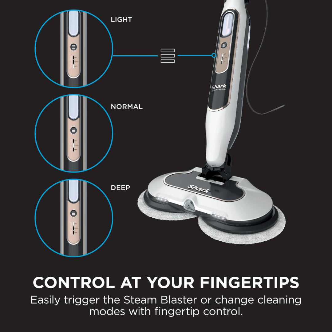 Shark Steam and Scrub Automatic Steam Mop S8201UK with Steam Blaster, powerful cleaning - Keans Claremorris