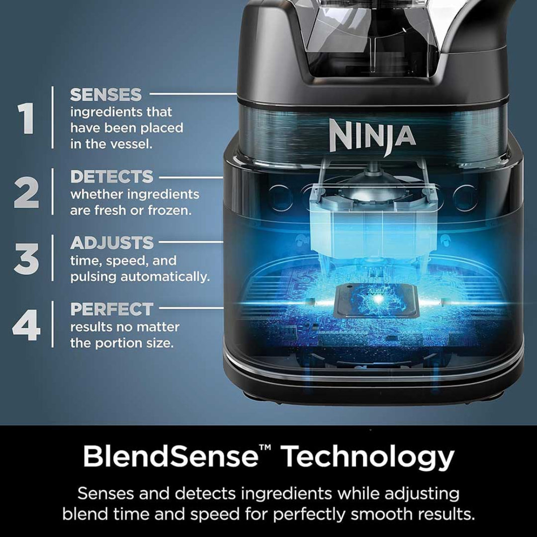 Ninja Detect Duo Power Blender Pro with BlendSense Technology and Single Serve | TB301UK | Keans Claremorris