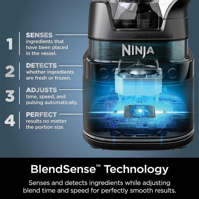 Ninja Detect Duo Power Blender Pro with BlendSense Technology and Single Serve | TB301UK | Keans Claremorris