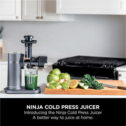 Ninja Cold Press Juicer JC151UK Black with Anti Clog Filter – Efficient Juice Extraction | Keans Claremorris