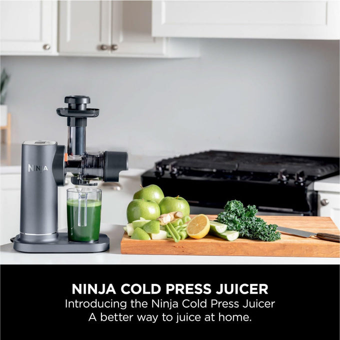 Ninja Cold Press Juicer JC151UK Black with Anti Clog Filter – Efficient Juice Extraction | Keans Claremorris