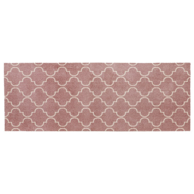 Mega Runner Rose Lattice 57x150cm absorbent indoor runner mat with non-slip back, rose lattice design – Keans Claremorris