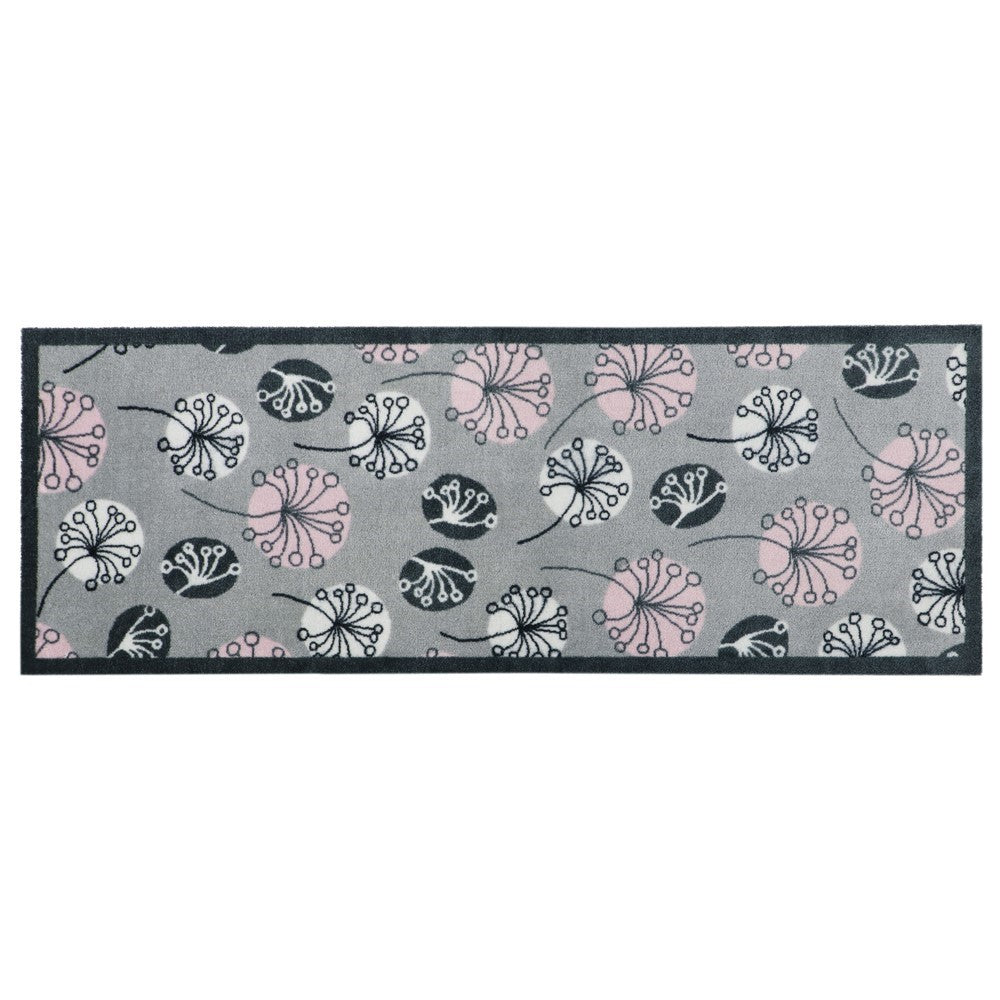 Mega Runner Dandelion Seeds runner mat 57x150cm, absorbent, washable, anti-slip, indoor use – Keans Claremorris