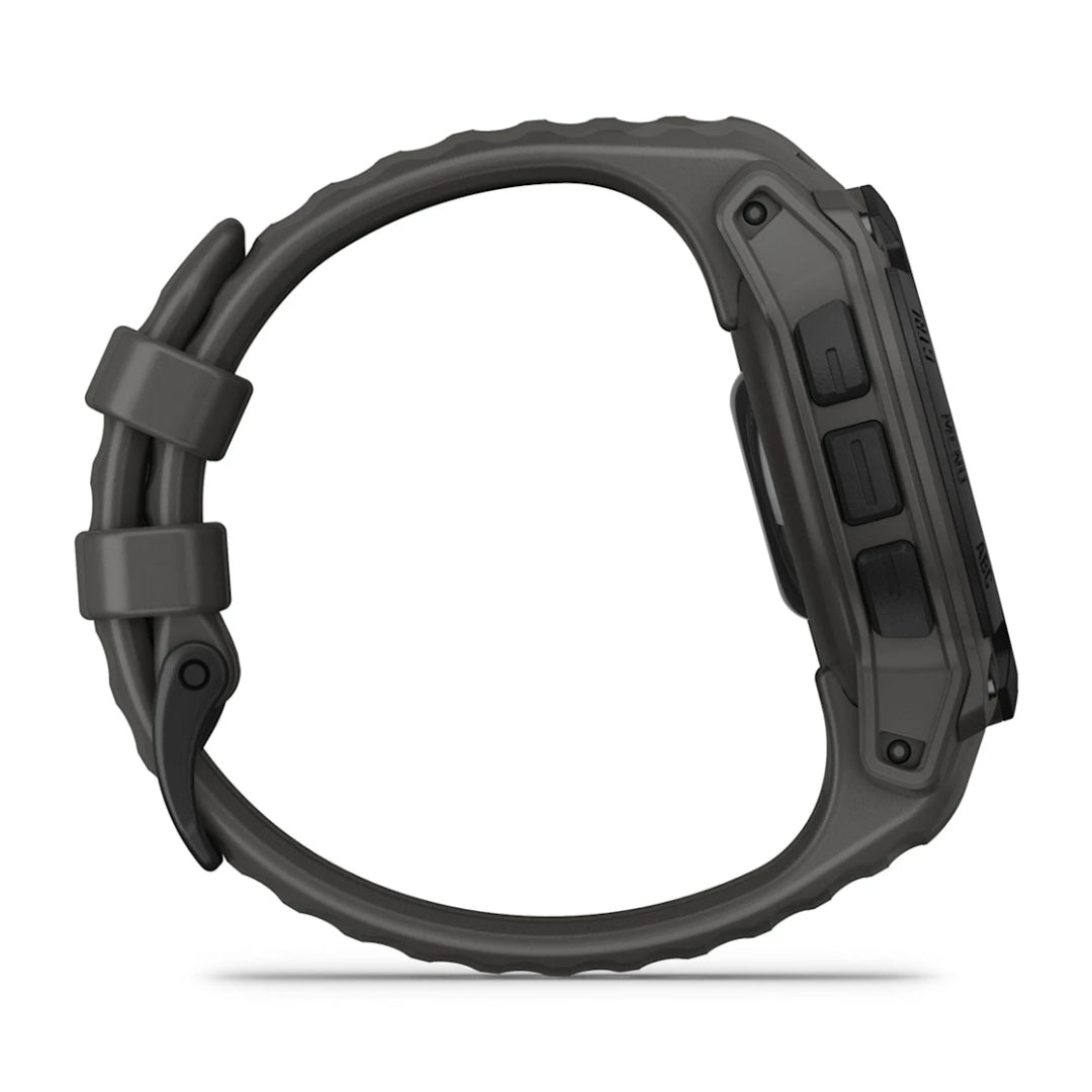 Garmin Instinct E 40mm Smart Fitness Watch in Black/Charcoal, durable GPS smartwatch, available at Keans Claremorris.