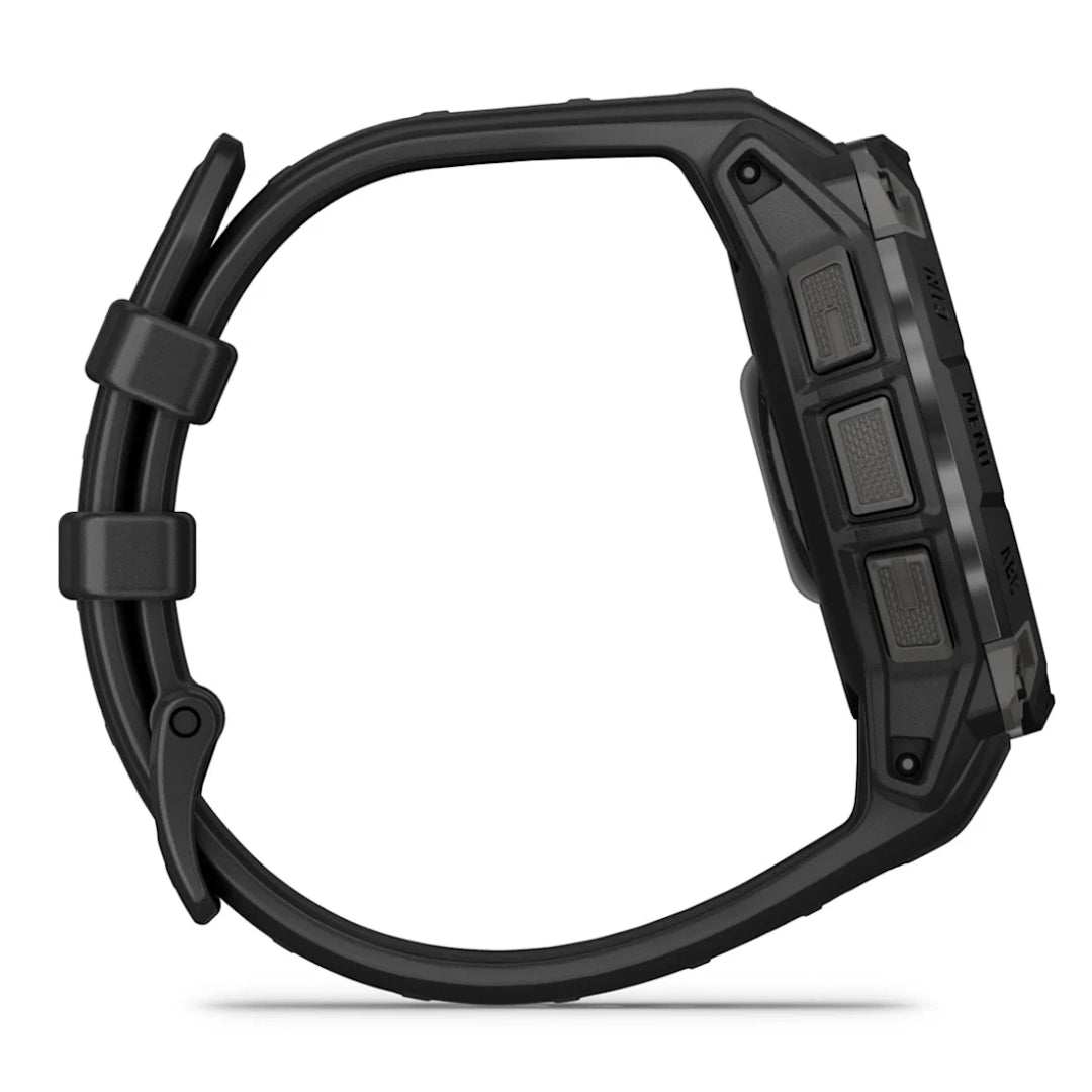 Garmin Instinct 3 Smart Fitness Watch 45mm AMOLED Black, durable GPS smartwatch, available at Keans Claremorris