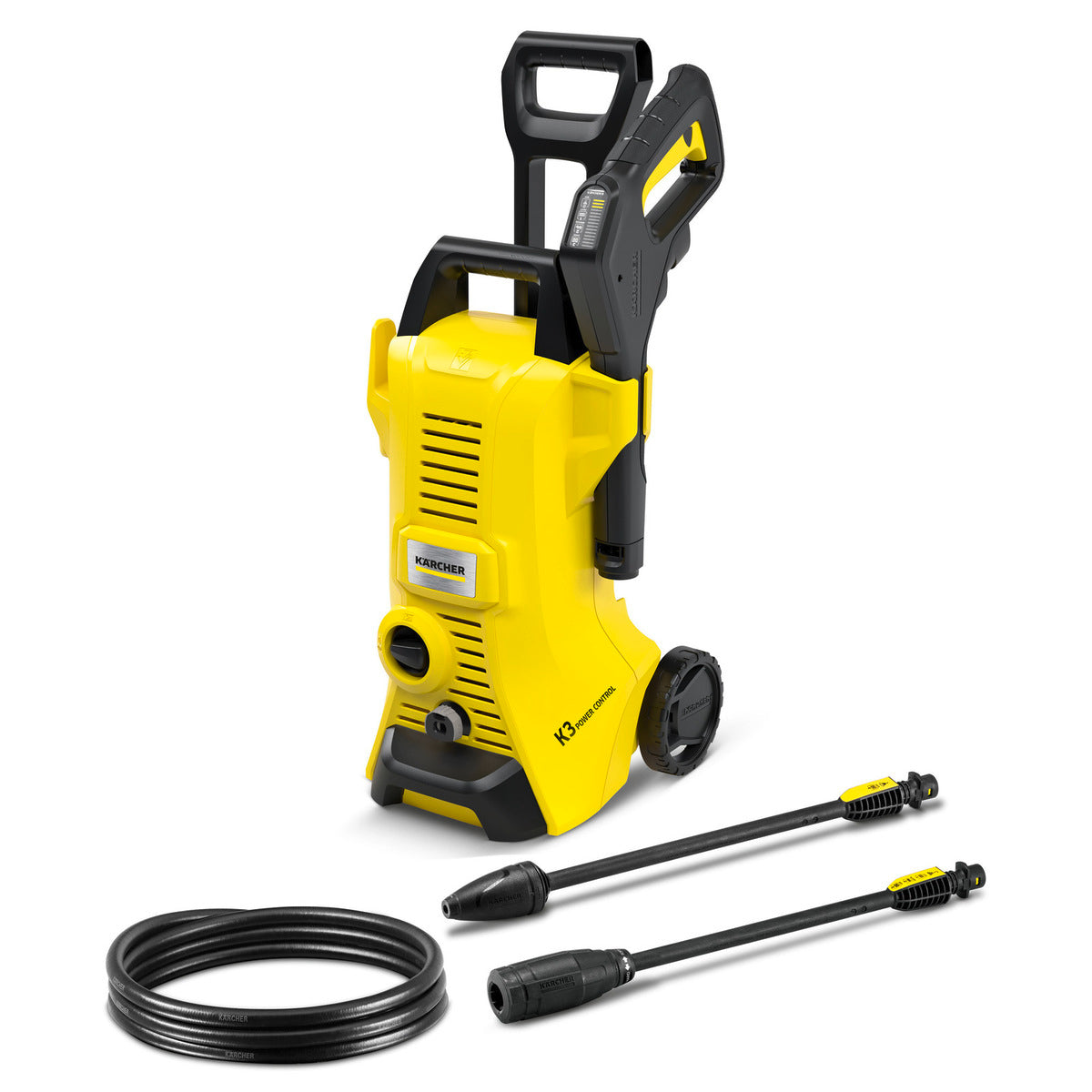 Karcher K3 Power Control Pressure Washer with vario lance, detergent tank, 7m hose, quick connect – Keans Claremorris