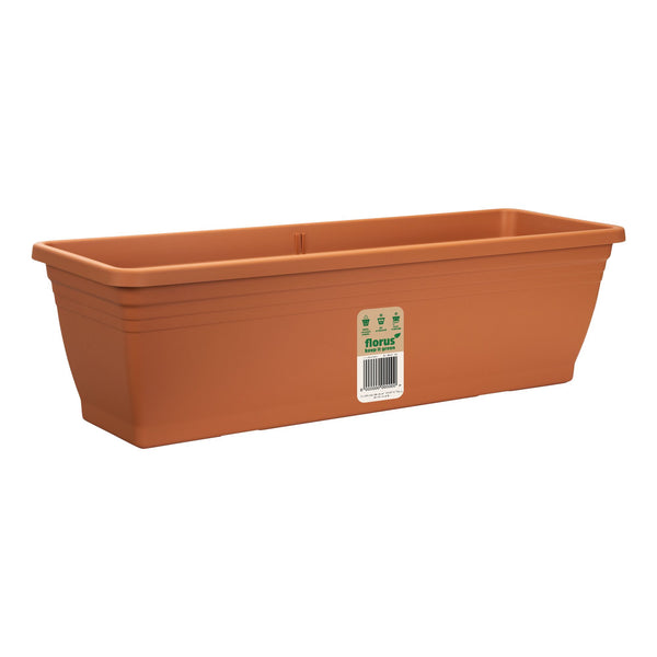 Mediterran Campana Balcony Trough 40cm Terra