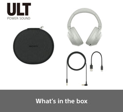 Sony WHULT900NW.CE7 Wireless White Headphones with Noise Cancelling - Available at Keans Claremorris