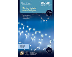 100 LED Extra Dense Micro Lights – Cool White – 1.59m Keans Claremorris