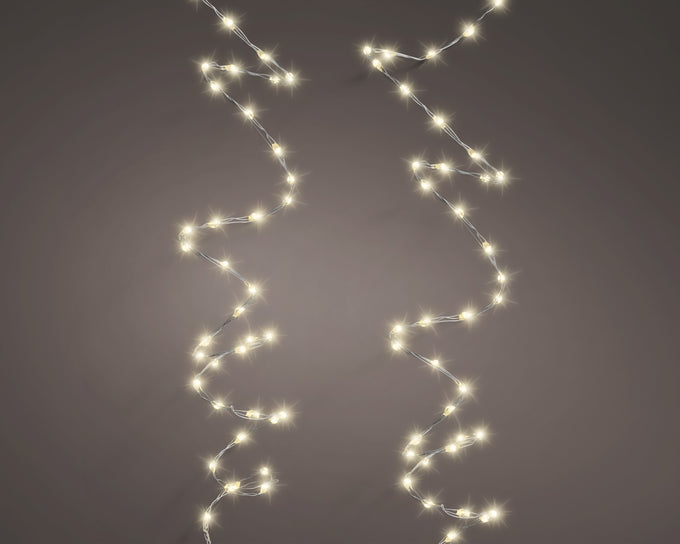 100 LED Extra Dense Micro Lights – Warm White – 1.59m Keans Claremorris