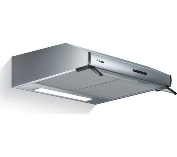 BOSCH Series 2 DUL63CC50B Stainless Steel Canopy Cooker Hood, sleek design, available at Keans Claremorris