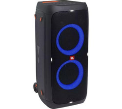 JBL Partybox 310 Bluetooth party speaker with 240W output, 18-hour battery, LED lights, splashproof – Keans Claremorris.