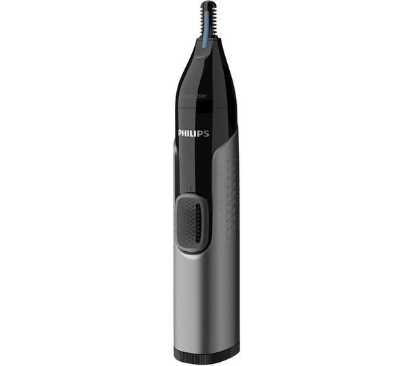 PHILIPS Series 3000 NT3650/16 Wet & Dry Nose, Ear & Eyebrow Trimmer in Black – Keans Claremorris